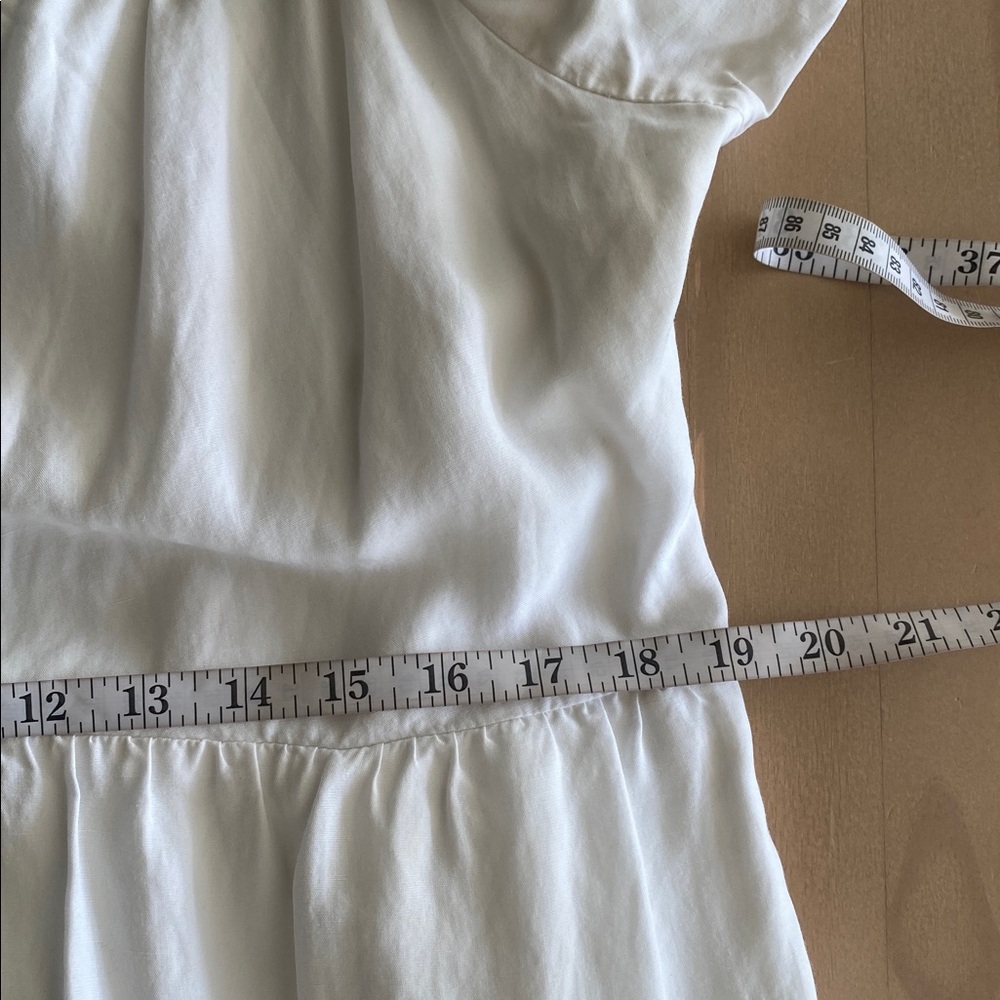 Kobi Halperin Emmy Embroidered Midi Dress Size XL White Floral Embroidery Boho - Picture 13 of 13